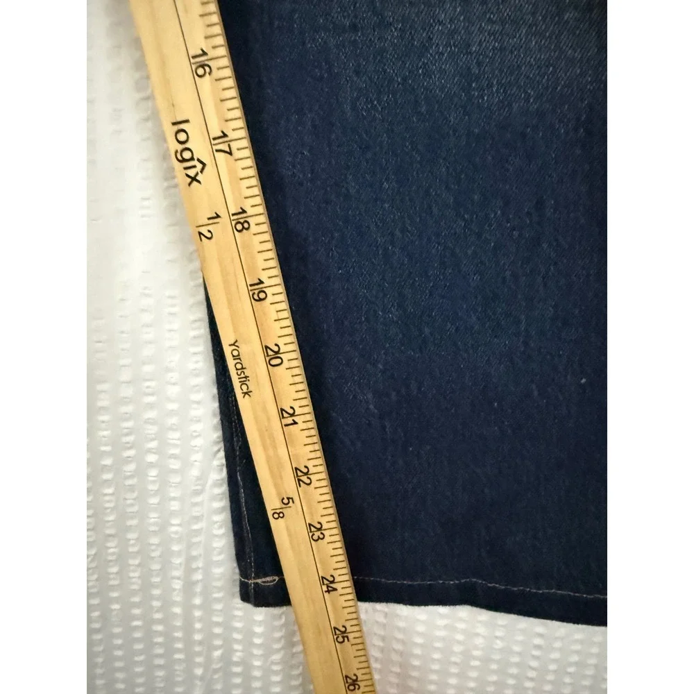 Levis 501 Original Fit Mens Dark Wash Straight Leg Button Fly Jeans 40x30